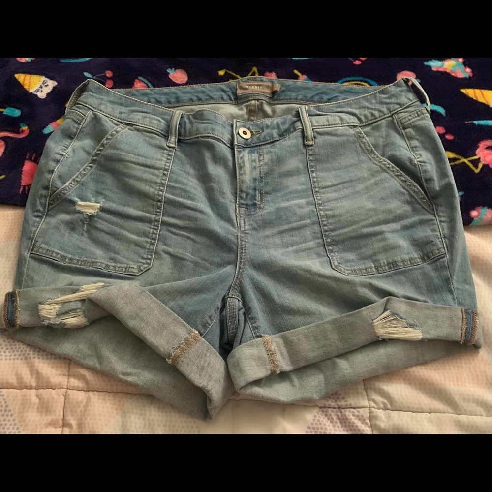 Brand New Never Worn! Torrid Jean Shorts